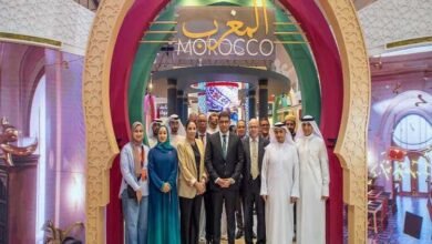 وزير الثقافة والتواصل المغربي يزور معرض الشارقة الدولي للكتاب 2024