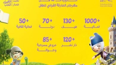 مهرجان الشارقة القرائي للطفل 2025 ينطلق الخميس..