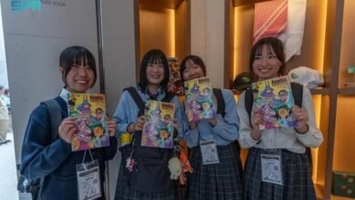 "مانجا العربية" تبرز إصداراتها من مجلات في إكسبو أوساكا