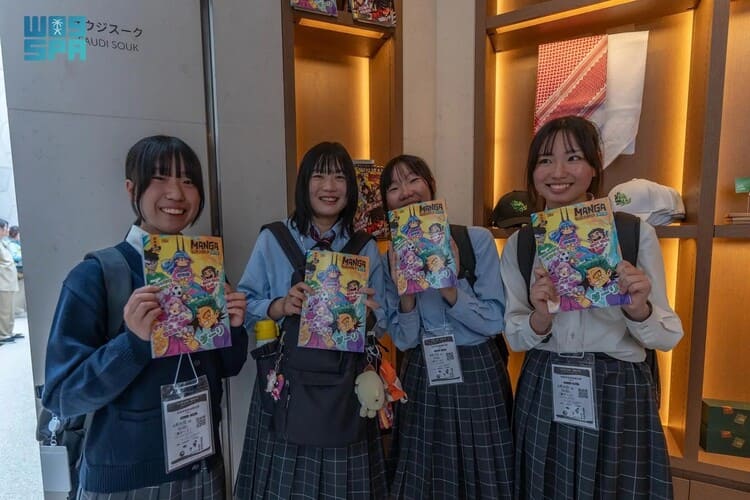 "مانجا العربية" تبرز إصداراتها من مجلات في إكسبو أوساكا