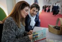 ريما بالي توقع "ناي في التخت الغربي" في معرض دمشق الدولي للكتاب