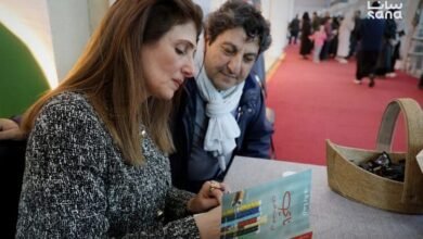 ريما بالي توقع "ناي في التخت الغربي" في معرض دمشق الدولي للكتاب