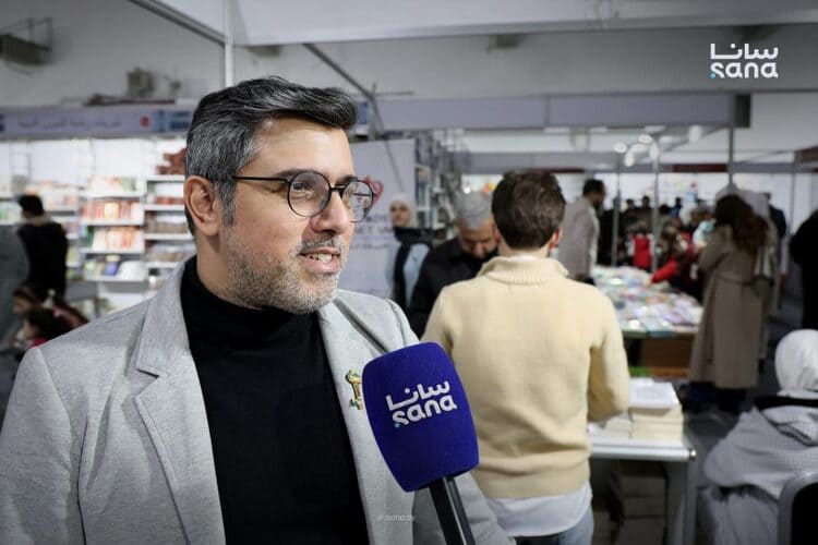 سعود السنعوسي في معرض دمشق للكتاب: إقبال جماهيري مدهش..